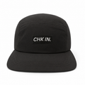 CHK IN. Core Black Cap