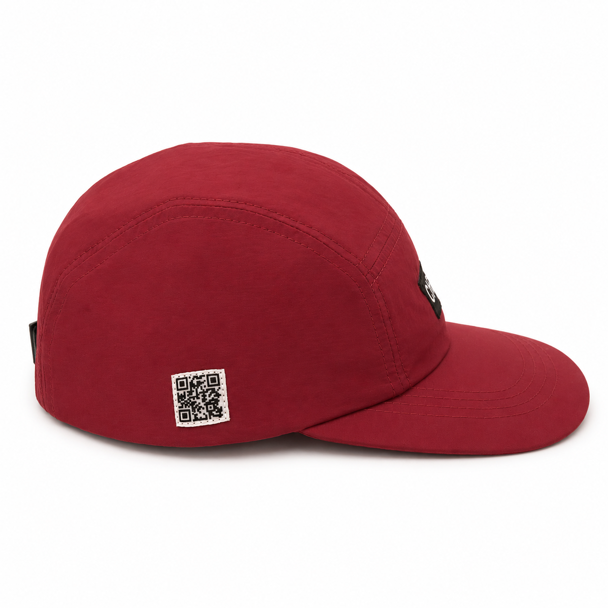 CHK IN. Burgundy Essential Cap